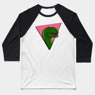 Retro T Rex (2) Baseball T-Shirt